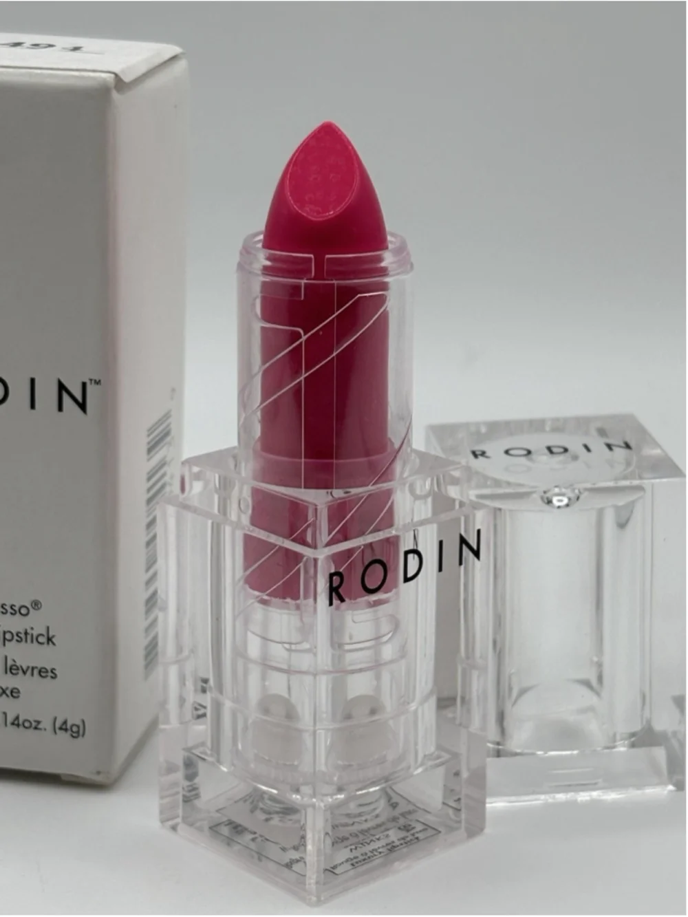 RODIN Olio Lusso Luxury Lipstick Winks 4g New in Box Bright Pink